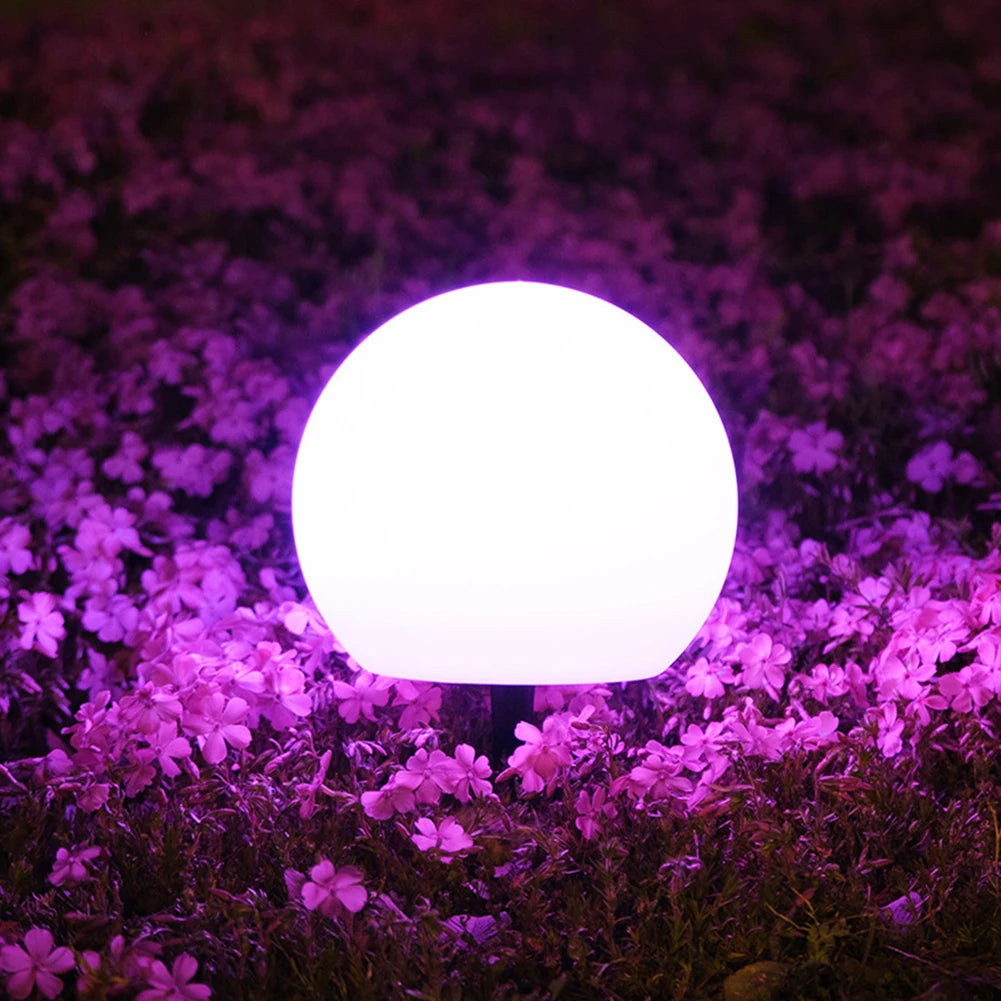 Xen Moon Solar LED Garden Lamp